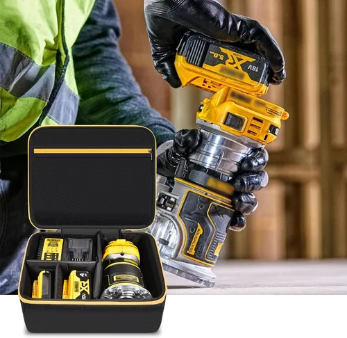 Miniatura 6 de Estuche para herramientas compatible con DEWALT 20V Max XR (DCW600B) / para enrutador inalámbrico de iones de litio Makita XTR01Z 18V LXT