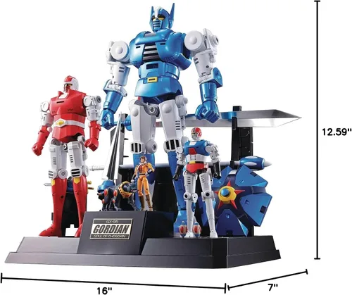 Miniatura 6 de TAMASHII NATIONS - Gordian Gordian The Warrior - GX-95, Bandai Spirits Soul of Chogokin Metal fundido coleccionable