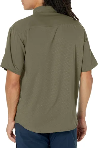 Miniatura 2 de HUK Tide Point - Camisa de manga corta con botones para hombre