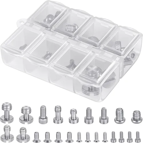 Miniatura 11 de NEEWER ST23 - Paquete de 3 adaptadores de rosca estándar de 1/4 a 3/8 pulgadas, adaptador de rosca para soporte de luz de estudio, adaptador
