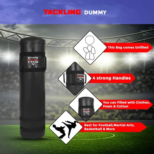 Miniatura 2 de PGS Maniquí de entrenamiento de fútbol resistente, ideal para ejercicios de contacto de fútbol, kickboxing, artes marciales y entrenamiento