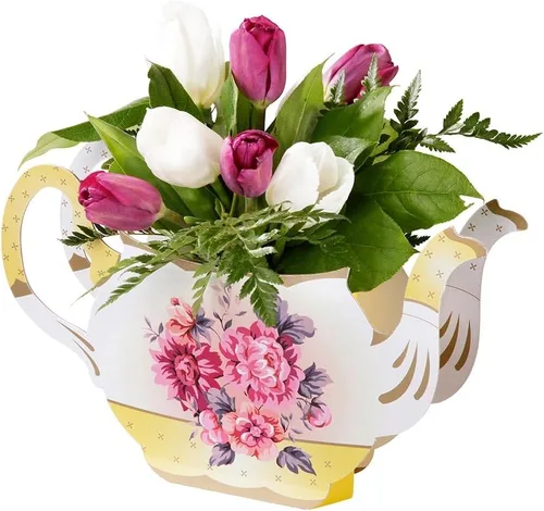 Miniatura 9 de Talking Tables Platos de papel florales vintage para fiesta de té, grandes, realmente deliciosos, también ideales para fiestas de cumpleaños, baby