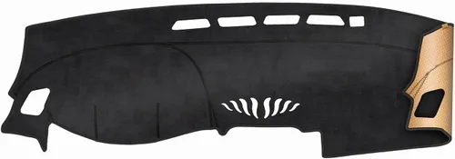 Miniatura 10 de TUCAREST Funda para salpicadero Compatible con Ch-Evy Silverado 1500/2500 HD/3500 HD 2019-2023, GM-C Sierra/HD 2500/ HD 3500 2019-2023, alfombrilla