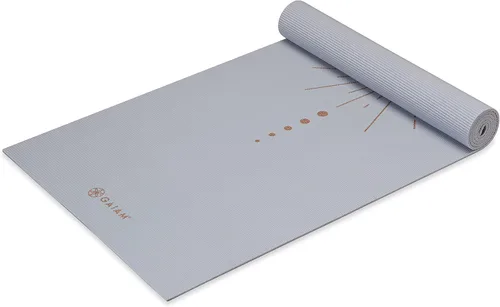 Miniatura 26 de Gaiam - Alfombrilla de yoga, 6 mm, extra gruesa, antideslizante, de primera calidad, para todo tipo de yoga, pilates y ejercicios en el suelo