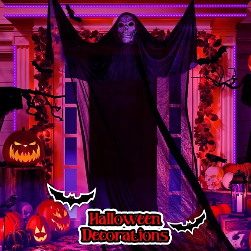 Miniatura 8 de Tira de luz negra de 33 pies, funciona con USB y pilas, para fiesta brillante, tira de luces negras para decoración de Halloween, decoración de 10M
