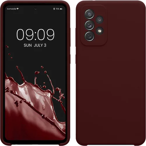 Miniatura 192 de kwmobile Funda Compatible con Samsung Galaxy A14 5G - Funda de teléfono de TPU y silicona con acabado suave - Verde Lima