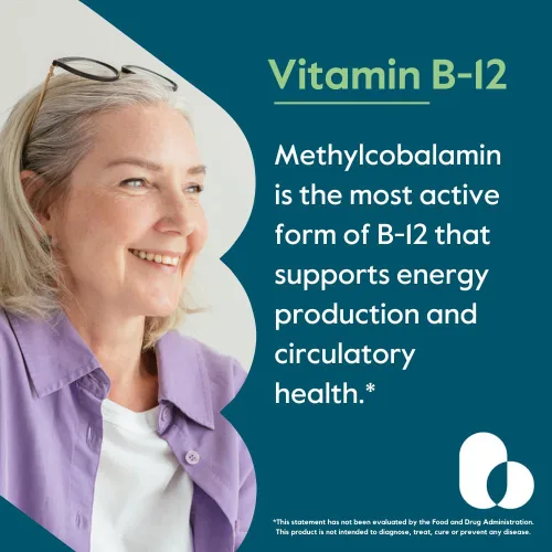 Miniatura 2 de BESTVITE Vitamina B12 (metilcobalamina) 1000mcg (240 cápsulas vegetarianas) (metilo B12) - Sin estearatos - Vegano - Sin OMG - Sin gluten