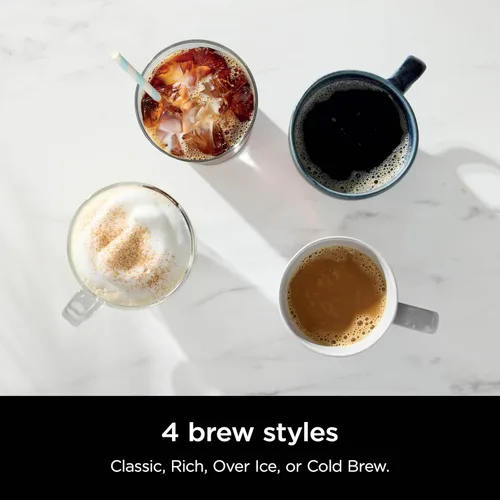 Miniatura 4 de Cafetera Ninja Hot & Iced XL con Rapid Cold Brew, 4 estilos de preparación, 8 tamaños desde taza pequeña hasta taza de viaje, cafetera de una sola