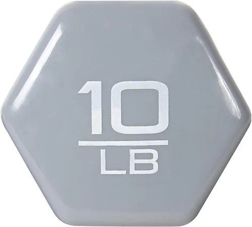 Miniatura 4 de Cap Barbell - Mancuerna con revestimiento de vinilo 1-15 LB (unidad única o par)