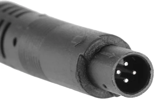 Miniatura 4 de Cable de extensión de la cámara del tablero del coche de 8.2 ft 4 pines, cable de la cámara de respaldo de plástico para 12 V 24 V Camper remolque