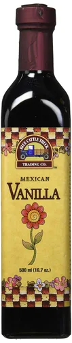 Blue Cattle Truck Trading Co. Extracto de vainilla mexicana tradicional gourmet, grande, 16.7 onzas
