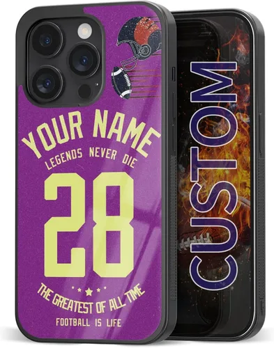 Miniatura 12 de Fundas personalizadas para teléfono con nombre de número, diseño de leyendas para iPhone 11 12 13 14 Pro Max Plus Mini X Xs Xr Samsung A02 A10 A13