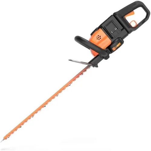 WORX WG284.9 - Cortasetos inalámbrico de 26 pulgadas y 40 V, recortadora de setos eléctrica con cuchillas de doble acción, recortadora de arbustos