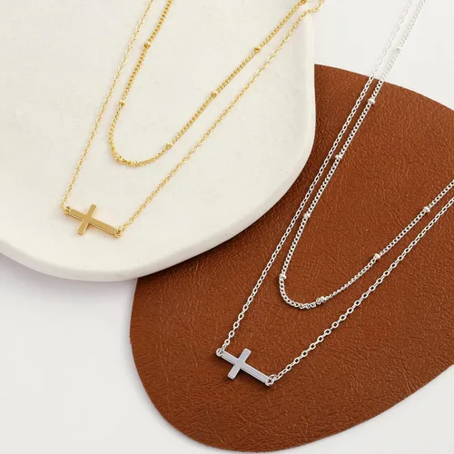 Miniatura 89 de Collares en capas para mujer, chapados en plata, delicada cuerda torcida de serpiente, delicado collar en capas, gargantilla de diferentes