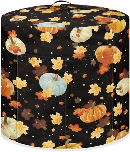 Miniatura 34 de Cubierta antipolvo para olla a presión con estampado floral de pájaros, compatible con 3 cuartos de galón, cubierta antipolvo instantánea duradera