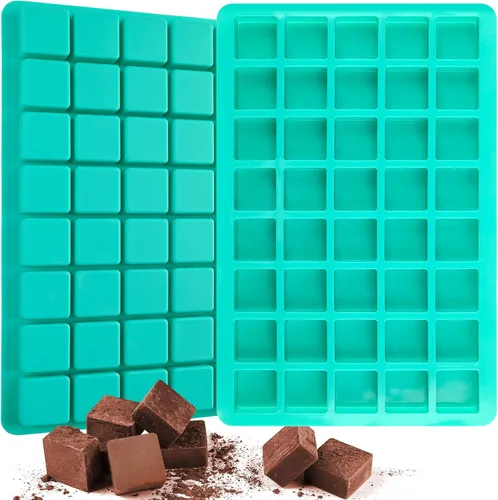 Miniatura 30 de Sakolla - Moldes de silicona redondos para caramelos, 220 cavidades, moldes cilíndricos mini para chocolate, caramelos duros, gomitas, ganache, Mini