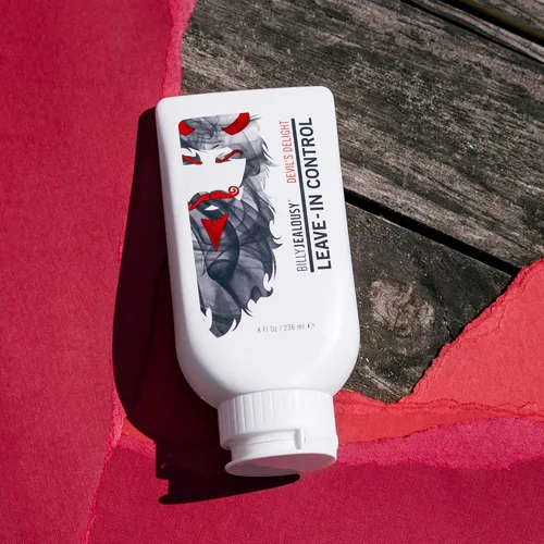 Miniatura 5 de Billy Jealousy Acondicionador de barba sin enjuague para hombres con jugo de hoja de aloe y aceite de semilla de jojoba, suaviza el cabello