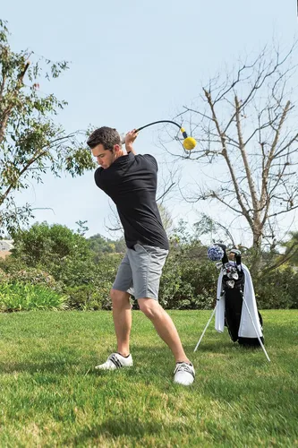 Miniatura 4 de SKLZ Golf Swing Trainer and Warm Up Tool- Essential Golf Accessories for Golfers, Increase Swing Speed, Distance, Balance and Grip Strength