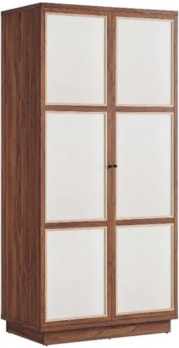 Miniatura 13 de Modway Capri Mid-Century - Cama de tamaño Queen moderna en nogal con cabecero y estribo