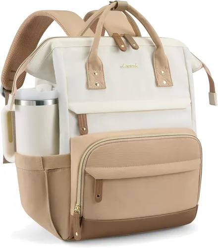 Miniatura 28 de LOVEVOOK Mochila para Laptop para Mujeres, Mochilas de Trabajo y Negocios de 17 Pulgadas Bolso con Gran Capacidad, Bolsa de Enfermera Impermeable