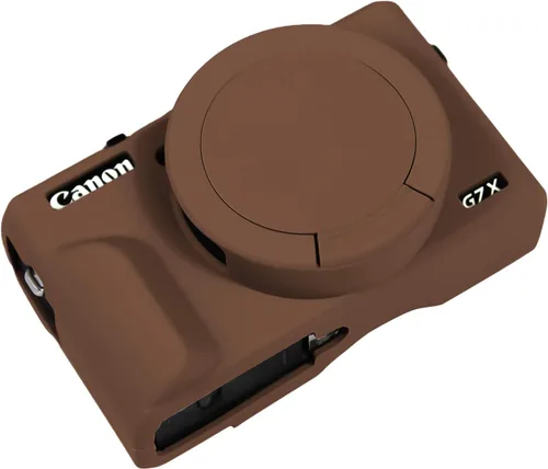 Miniatura 20 de Funda Easy Hood para cámara Canon Powershot G7 X Mark III, cubierta protectora de silicona suave con carcasa de lente extraíble para cámara Canon