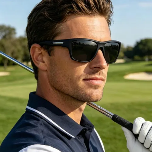 Miniatura 2 de willochra Full lens Polarized Reading Sunglasses for Men Driving Running Sports Reader Square UV Protection Style Unisex