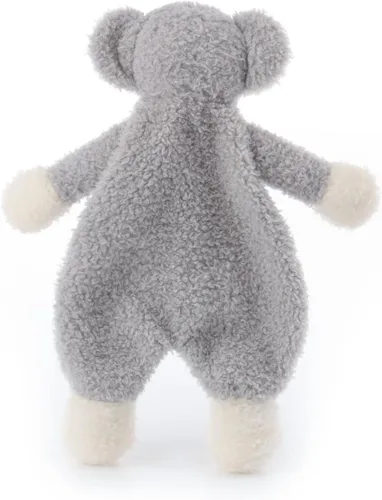 Miniatura 4 de Apricot Lamb Manta de seguridad de animales de peluche, koala gris, manta de personaje para guardería, felpa de lujo para acurrucarse