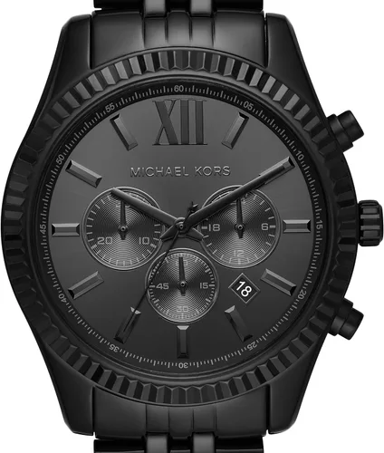 Miniatura 3 de Michael Kors - Reloj cronógrafo Lexington de acero inoxidable