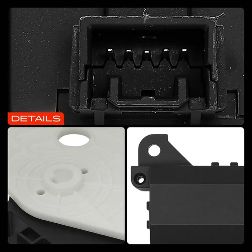 Miniatura 9 de A-Premium Actuador de puerta con modo calefactor HVAC compatible con Toyota RAV4 2006-2018, Corolla 2009-2019, Prius 2010-2015, Prius V, Prius