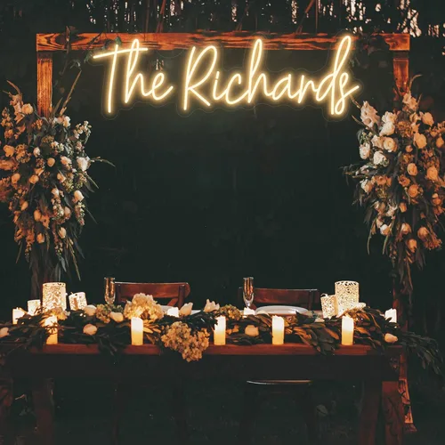 Miniatura 7 de SELICOR Letreros de Neón LED Personalizados Luces de Letreros de Neón LED para Dormitorio Boda Fiesta de Cumpleaños Decoración del Hogar Letrero