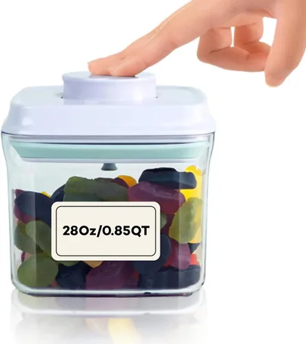Miniatura 20 de Bop Top - Recipientes herméticos de almacenamiento de alimentos con tapa, paquete múltiple Juegos de recipientes de cocina Recipiente hermético