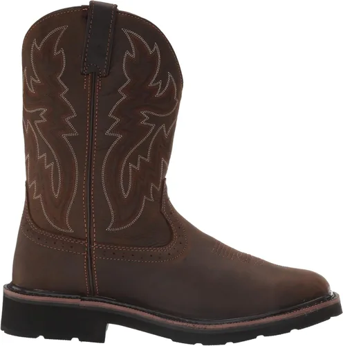 Miniatura 6 de Wolverine Botas de trabajo Rancher de 10 pulgadas con punta cuadrada de acero
