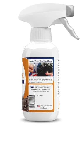 Miniatura 2 de Vetericyn Plus Spray para el Cuidado de Aves de Corral Ayuda Curativa y Reparación de la Piel para Heridas de Pollo, Lesiones por Picoteo