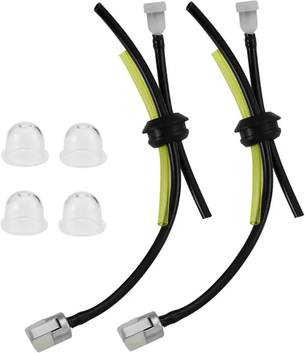 Paquete de 2 repower Kit 900103 90097, kit de ojales para tanque de combustible con filtro de línea de combustible, bujía para Echo SRM-210 225 230