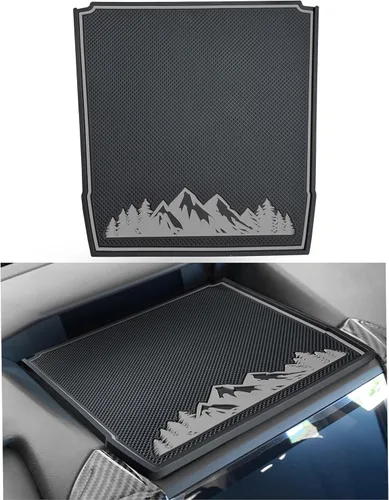 Miniatura 9 de Tapete para cubierta de salpicadero para Subaru Forester, accesorios 2019-2023 2024 Subaru Crosstrek Impreza 2018-2023, almohadilla interior Rojo