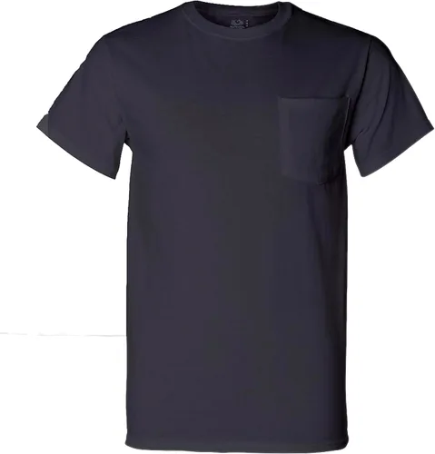 Miniatura 6 de Fruit of the Loom Camiseta de cuello redondo con bolsillo para hombre (paquete de 4)