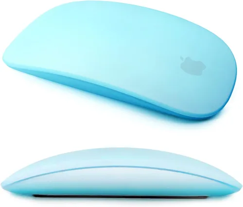 Miniatura 7 de Magic Mouse - Funda de silicona para Apple Magic Mouse 1 y 2, color rosa Suave piel de silicona ultrafina, resistente al polvo, absorbe los rosado