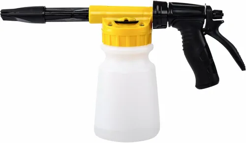 Miniatura 7 de Cañón de espuma para manguera de jardín, Pistola de espuma con medidor de relación de ajuste, Pistola de espuma y jabón para lavado de autos
