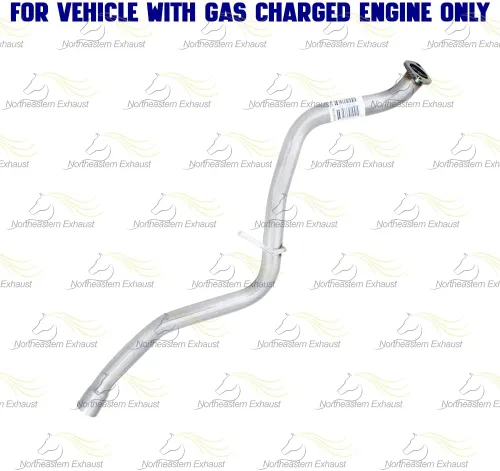 Miniatura 3 de Kit de sistema de escape de resonador, tubo intermedio y silenciador compatible con Subaru Crosstrek 2016-2017, XV Crosstrek 2013-2015 y Impreza