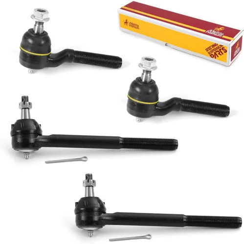 Miniatura 66 de Metrix Premium Chassis Parts - Juego de 4 barras de acoplamiento interior y exterior para Audi A3 15-16, Seat Leon 06-20 (México), 09-17 Volkswagen