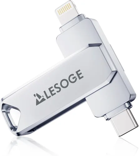 Unidad flash de 256 GB con certificación MFi para iPhone Photo Stick, memoria USB para fotos, videos, unidad de salto de alta velocidad