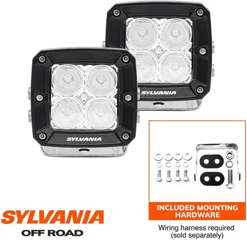 Miniatura 8 de SYLVANIA - Cápsula de luz LED ultra de 3 pulgadas - Garantía limitada de por vida - Luz puntual de 2360 lúmenes crudos, luz de trabajo de conducción