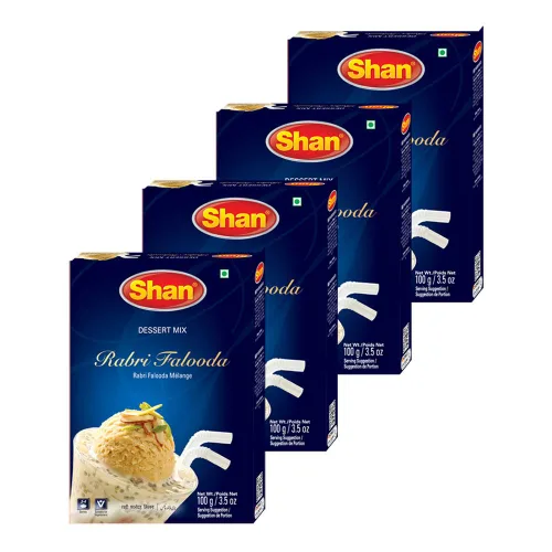 Miniatura 109 de Shan Polvo de crema de mango, 7.05 oz, postre esencial para cualquier ocasión, apto para vegetarianos, bolsa hermética en una caja (paquete de 3)