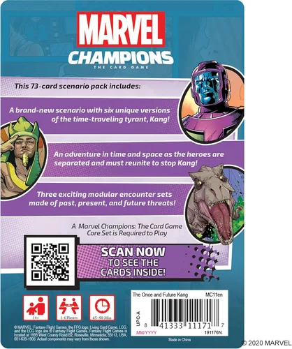 Miniatura 2 de Marvel Champions The Card Game The Once and Future Kang - Juego de estrategia cooperativa de superhéroes para niños y adultos, a partir de 14 años