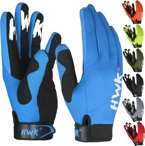 Miniatura 9 de HWK - Guantes de motocicleta para hombres y mujeres, motocross, conducción táctica, ciclismo, carreras de motocicletas, guantes multiusos