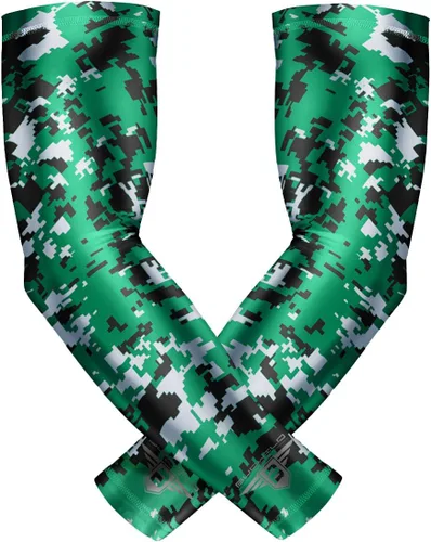 Miniatura 29 de Bucwild Sports Baseball Arm Sleeve - Youth & Adult 1 Pair - Football Basketball Cycling Tennis Bandera de EE.UU