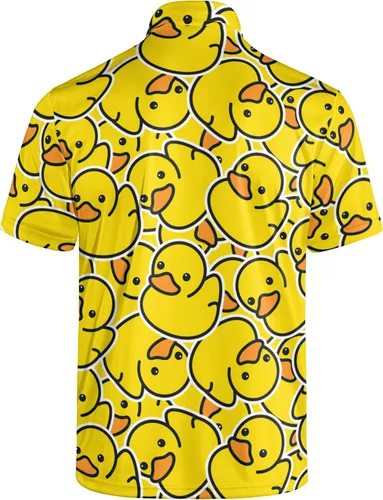 Miniatura 83 de Camisa de golf de los años 80 para hombre, ajuste seco, manga corta, estampada, divertidas, camisas de golf de los años 90 para hombre