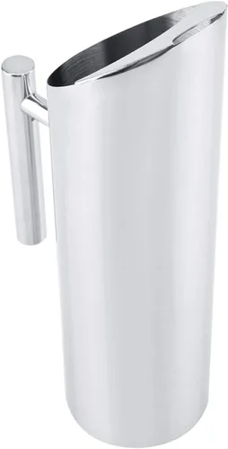 Miniatura 8 de Jarra de agua de acero inoxidable, jarra de agua de acero inoxidable con protector de hielo, jarra de agua de acero inoxidable con protector