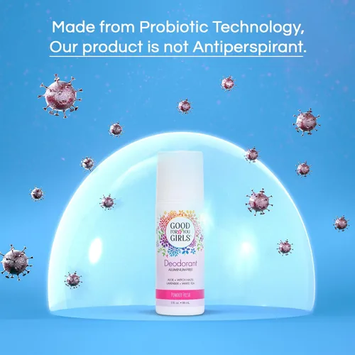 Miniatura 8 de Good for You Girls Desodorante Natural Sin Aluminio para Niñas, Preadolescentes, Adolescentes, Control de Olor Seguro y Eficaz, Roll-On