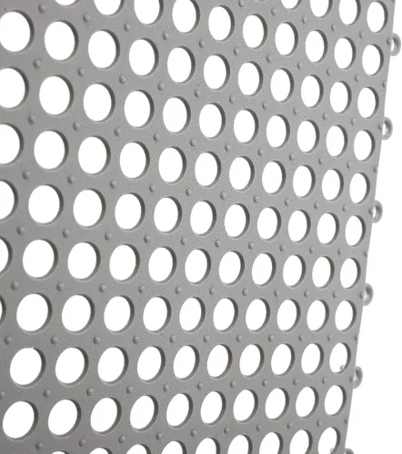 Miniatura 3 de Paquete de 24 tapetes entrelazados para bañera, tapete impermeable de PVC suave de 11.8 pulgadas, tapete de suelo de ducha con agujeros de drenaje